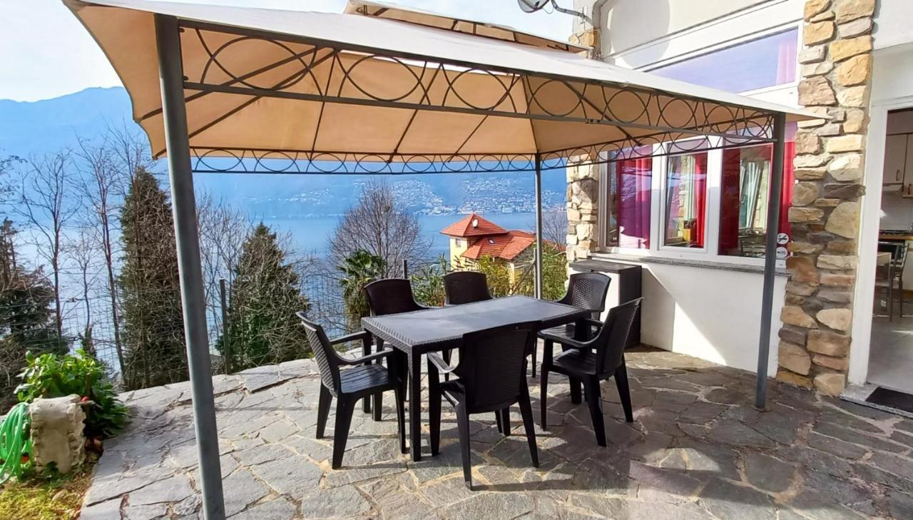 Casa Le Palme Villa Pino Lago Maggiore Kültér fotó