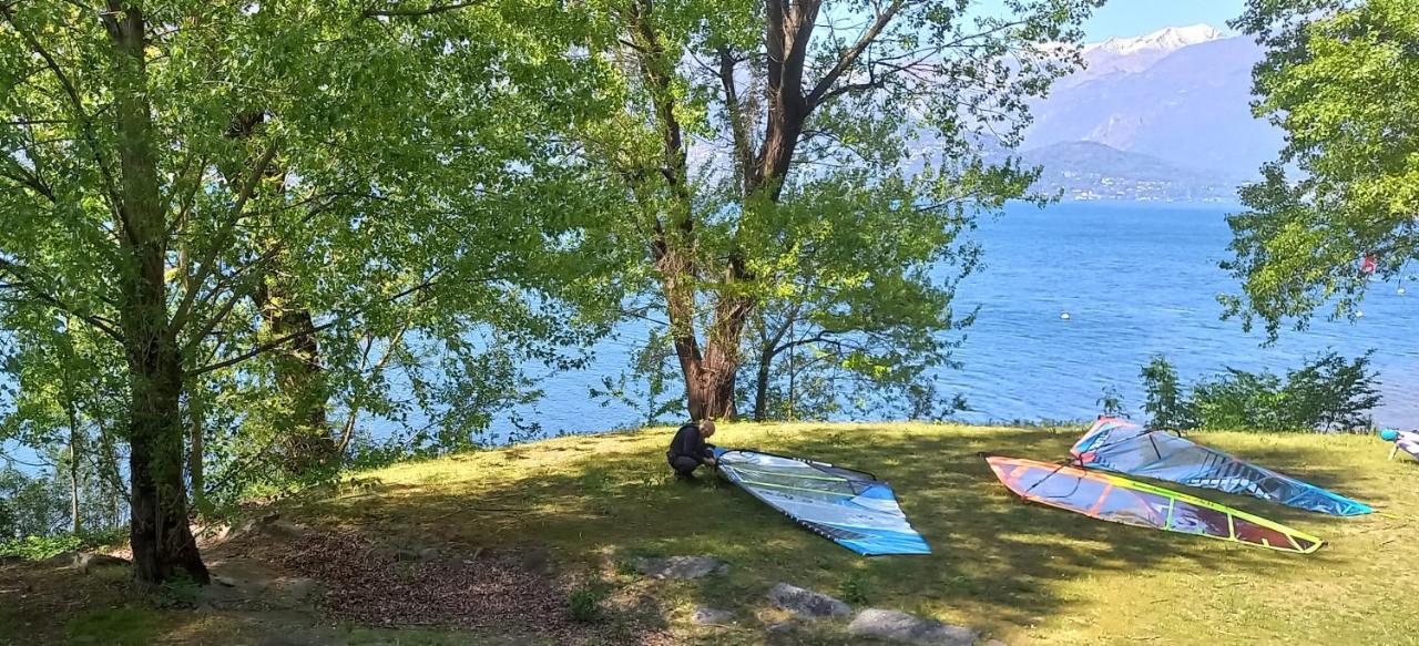 Casa Le Palme Villa Pino Lago Maggiore Kültér fotó
