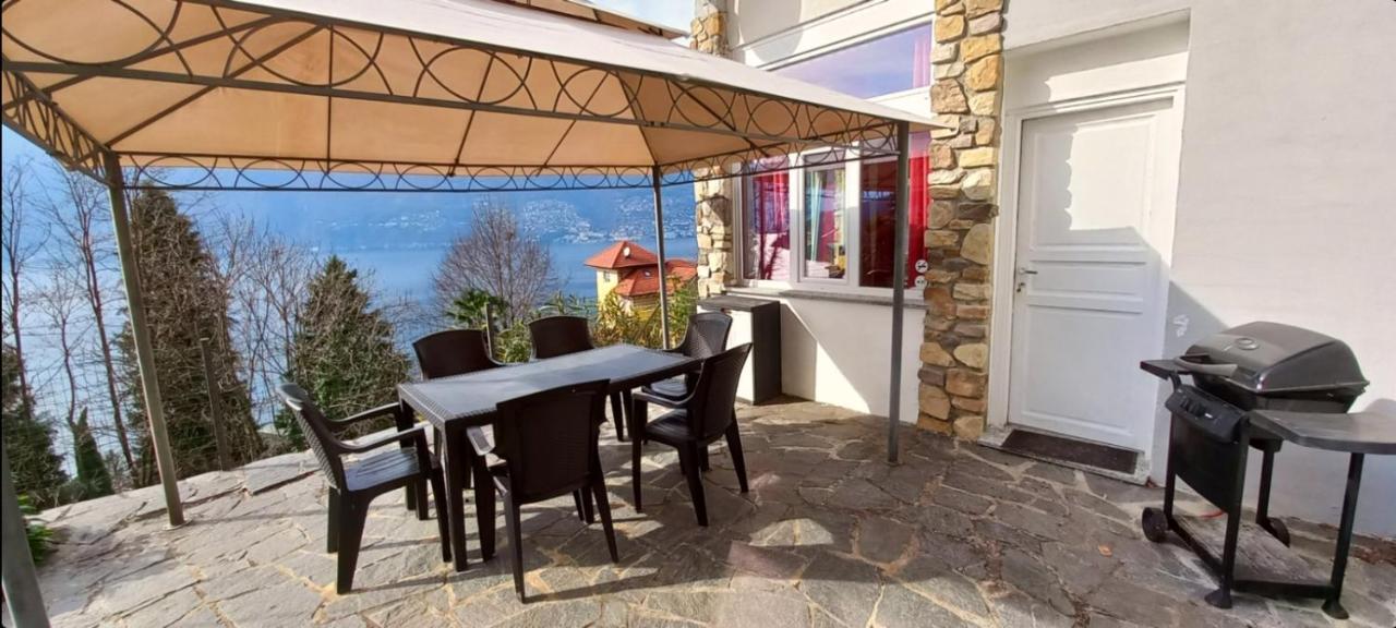 Casa Le Palme Villa Pino Lago Maggiore Kültér fotó