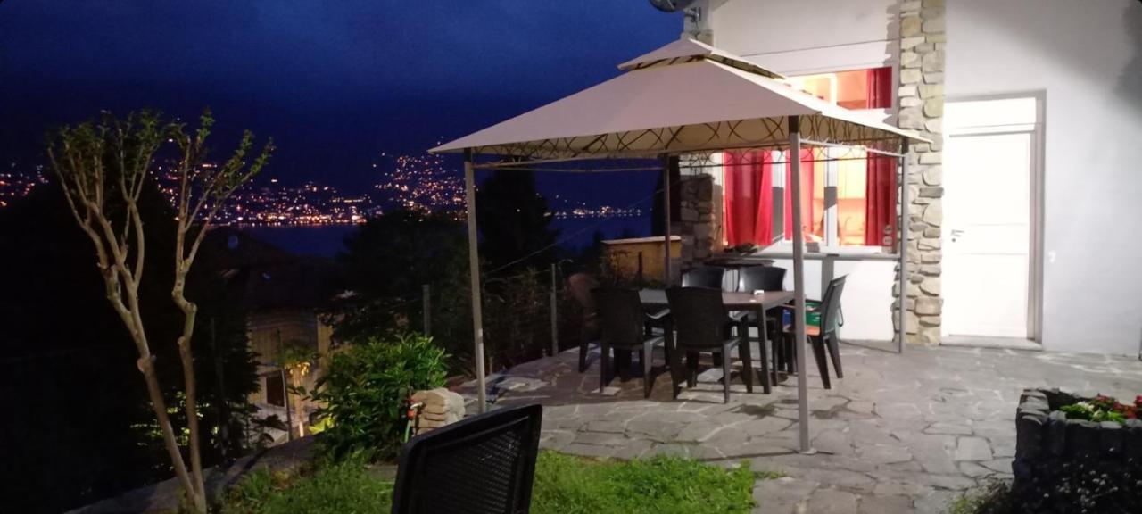Casa Le Palme Villa Pino Lago Maggiore Kültér fotó