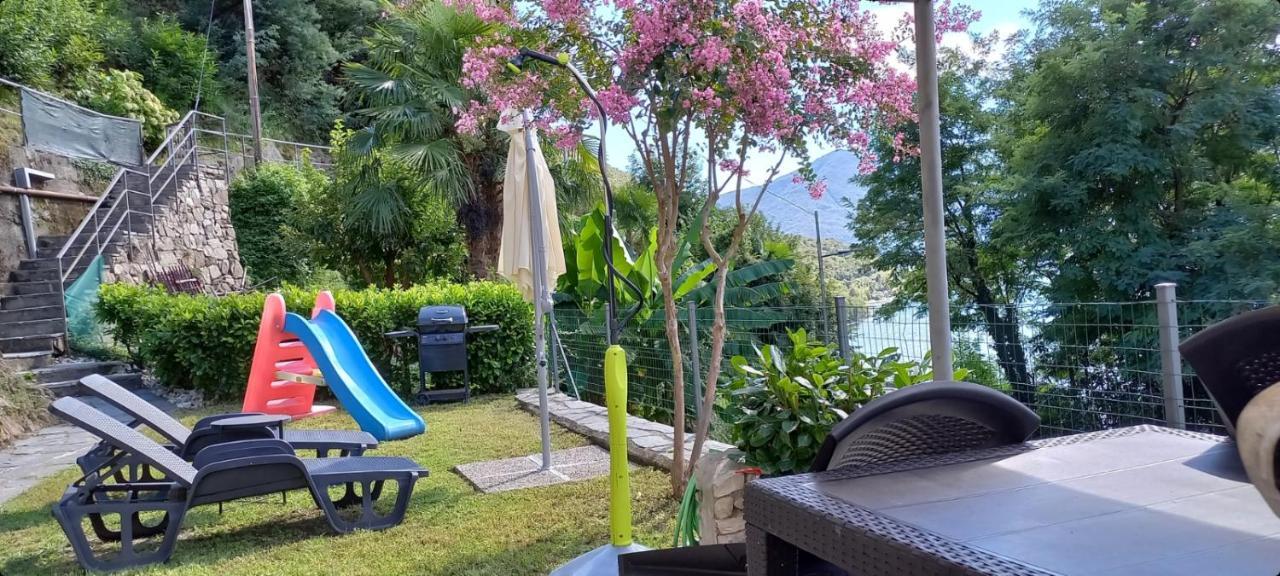 Casa Le Palme Villa Pino Lago Maggiore Kültér fotó