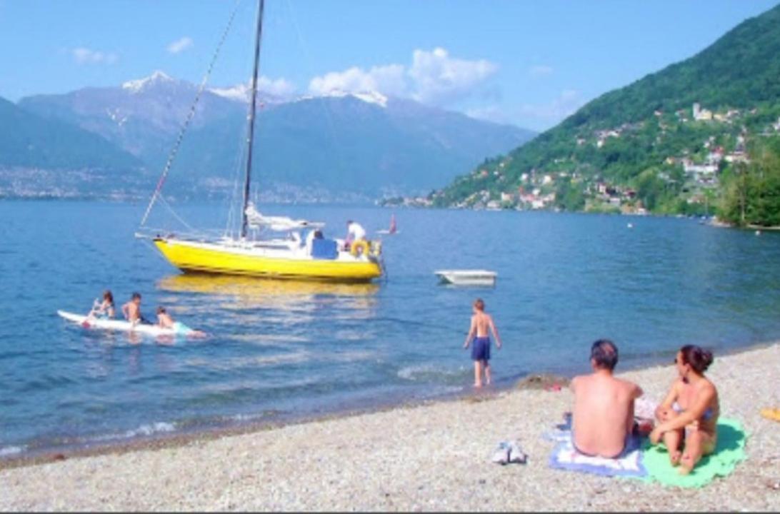 Casa Le Palme Villa Pino Lago Maggiore Kültér fotó