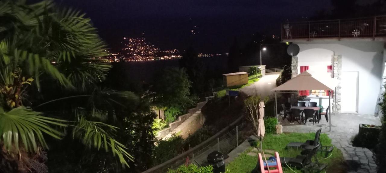 Casa Le Palme Villa Pino Lago Maggiore Kültér fotó
