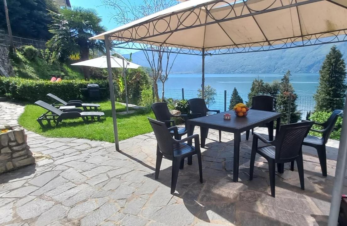 Casa Le Palme Villa Pino Lago Maggiore Kültér fotó