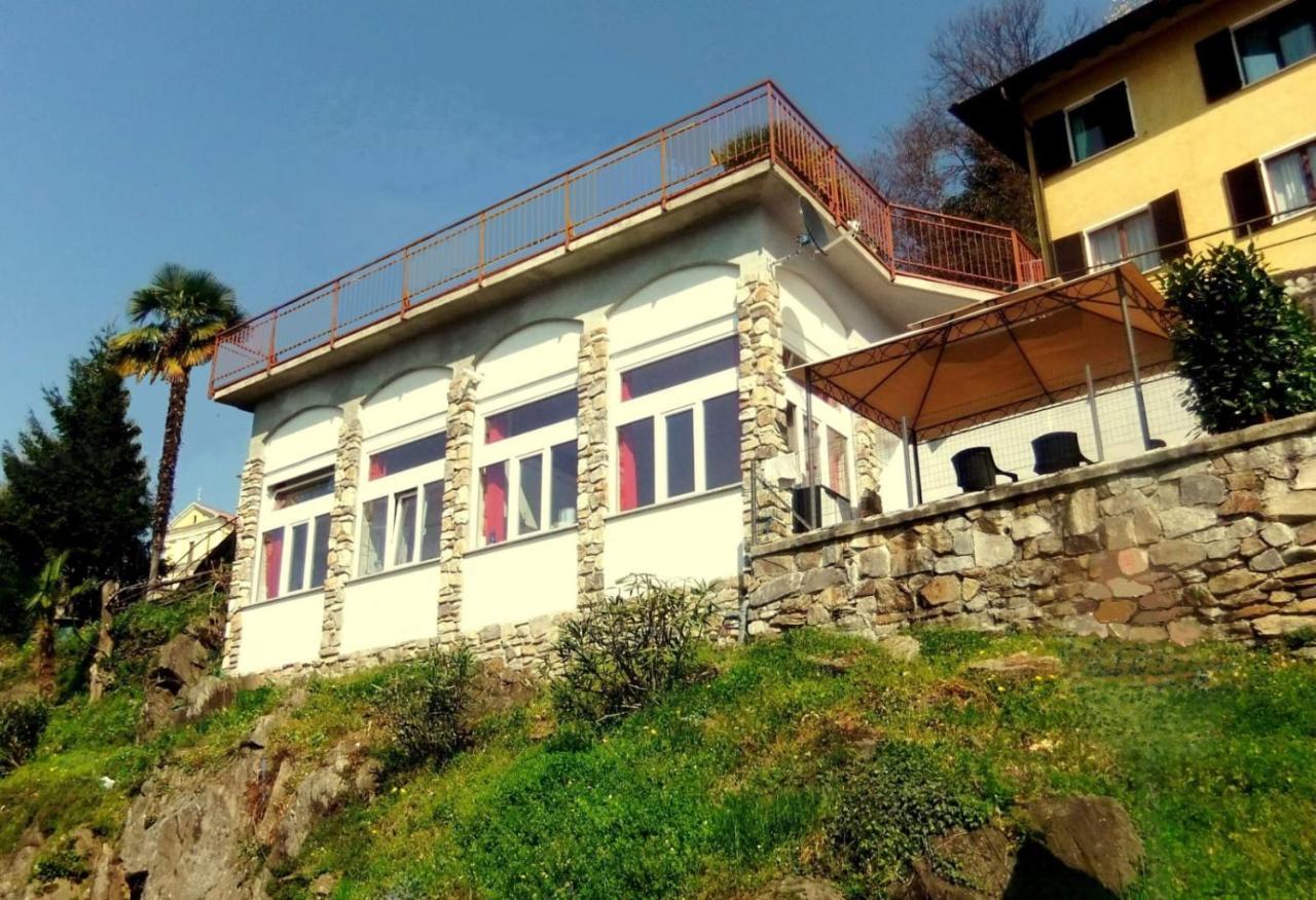 Casa Le Palme Villa Pino Lago Maggiore Kültér fotó